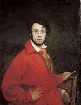 阿裡 謝弗 Self portrait of Ary Scheffer